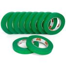 Fita para pintores TAPEBEAR Green Multi-Surface 0,7 cm x 55 m 10 rolos