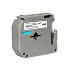 Fita para Rotulador 12mm x 8m Marca X-Full Branco/Preto Referência M-K231 M231 MK231 p/ PT-80 PT-70