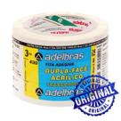Fita para scrapbook artesanato cola dois lados dupla face 430 adelbras 24mmx30m Original Fita para scrapbook artesanato cola dois lados dupla face 430 adelbras 24mmx30m Original