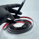 Fita Plástica Metalizada De Pvc 11mm C autocolante com 10Metros