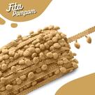 Fita Pompom Bronze 30mm Rolo Com 25 Metros - Nybc