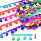 Fita Pompom Grelot Multicolor Neon 30mm - 30 metros Fita Pompom Grelot Multicolor Neon 30mm - 30 metros