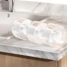 Fita protetora de borda CHENYA 1,57 cm x 3 m transparente, pacote com 3