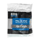 Fita PVC 10M Linear X 0.10M Largura Cor Preta Eos Fita PVC 10M Linear X 0.10M Largura Cor Preta Eos