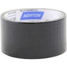Fita Silver Tape 48 mm x 5 m, Preta, Norton OstenVonder Fita Silver Tape 48 mm x 5 m, Preta, Norton OstenVonder