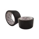 Fita Silver Tape 48mm x 10m Multiuso Preta - Brasfort