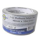 Fita Silver Tape Prata Multiuso 48mm X 10m Brasfort