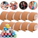 Fita Tape Bandagem Elástica Funcional Sem Látex Resistente à Água 5m x 5cm