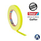 Fita Tecido Gaffer Tape Tesa 09mm x 25m Amarela Fluorescente - Ideal para Palcos e Eventos