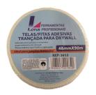 Fita Telada Adesiva Trançada Para Drywall Gesso Junta Trincas Isopor 90 M X 48 MM Lotus Profissional Fita Telada Adesiva Trançada Para Drywall Gesso Junta Trincas Isopor 90 M X 48 MM Lotus Profissional