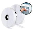 Fita Tipo tiras autocolantes Fecho Auto Adesivo Dupla Face 10 Metros 20mm Preto Macho e Fêmea Fita Tipo tiras autocolantes Fecho Auto Adesivo Dupla Face 10 Metros 20mm Preto Macho e Fêmea