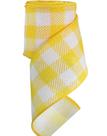 Fita TONIFUL 5,5m 6,4cm Xadrez Amarelo de Juta com Arame Fita TONIFUL 5,5m 6,4cm Xadrez Amarelo de Juta com Arame
