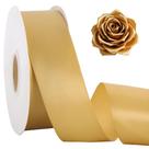 Fita TONIFUL Cetim Poliéster Dourada 4cm x 45m Fita TONIFUL Cetim Poliéster Dourada 4cm x 45m