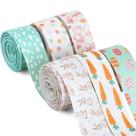 Fita TONIFUL de Páscoa em Grosgrain 6 Rolos 2,54 cm 27,4 metros