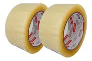 Fita Transparente forte larga Empacotamento Embalagem Caixa 50x100m 2und