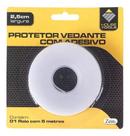Fita Veda Fresta Porta Janela Transparente 5m X 25mm