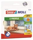 Fita Veda Frestas de Portas/Janelas 9mmX6m Altura 4mm Branco Tesa Moll 05463 Fita Veda Frestas de Portas/Janelas 9mmX6m Altura 4mm Branco Tesa Moll 05463