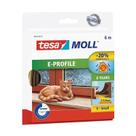 Fita Veda Frestas de Portas/Janelas 9mmX6m Altura 4mm Marrom Tesa Moll 05463 Fita Veda Frestas de Portas/Janelas 9mmX6m Altura 4mm Marrom Tesa Moll 05463