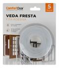 Fita Vedação Veda Protetor Porta Janela Fresta Adesivo Cores Fita Vedação Veda Protetor Porta Janela Fresta Adesivo Cores