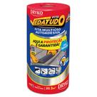 Fita Vedatudo 30cmx10m Manta Térmica Autoadesiva Asfáltica Alumínio Dryko Telhado Laje Toldo Calha Carro Emenda Manutenção Reparo Verão Calor