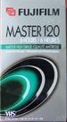Fita VHS Fujifilm T120HT Master Grade (pacote com 1)