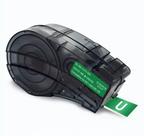 Fita Vinil Compatível Brady M21-500-595-GN Verde Letra Branca 12mm Fita Vinil Compatível Brady M21-500-595-GN Verde Letra Branca 12mm