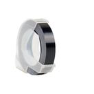 Fita Vinílica Compatível Dymo Rotulador Manual 3D325 Preta 9mm