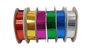 Fitas Metalóide 6 Cores Metalizado 15mm X 50m Artesanato