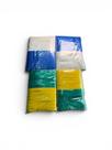 Fitinhas copa do mundo 1kg, enfeite de rua, verde e amarelo ou azul e branco