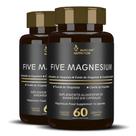 Five Magnesium 5 Magnésio Óxido Taurato Quelato Bisglicinato Cloreto 60 cápsulas - Alisson Nutrition