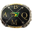 Fivela Abqm Cavalo Bandeira Brasil Conformação Sumetal