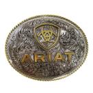 Fivela Ariat Importada Oval Prata e Dourada A37063 Cor:PrataTamanho:Único