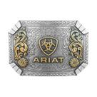 Fivela Ariat Importada Prata e Dourada A37022 Cor:PrataTamanho:Único Fivela Ariat Importada Prata e Dourada A37022 Cor:PrataTamanho:Único