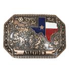 Fivela Atrevidu's Country Texas Em Metal 4cm