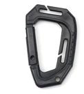 Fivela Chaveiro Mosquetão Giga De Pom Poliacetal Duplo
