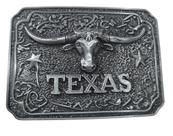 Fivela com Cinto Touro Texas Cowntry Rodeio