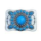 Fivela de cinto Bohemian Turquoise Vintage Alloy para homens Fivela de cinto Bohemian Turquoise Vintage Alloy para homens