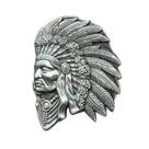 Fivela de cinto Indian Chief Western Style Alloy 119g 8,3x11cm
