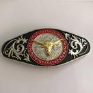 Fivela de cinto Luxury Bull Head Cowboy Fivela masculina