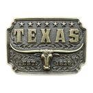 Fivela de cinto Texas Longhorn Vintage Western Style Alloy 80g