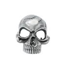 Fivela de Cinto Vintage com Caveira, Estilo Gótico Biker, Prata Fivela de Cinto Vintage com Caveira, Estilo Gótico Biker, Prata