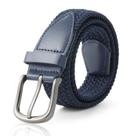 Fivela elástica trançada para meninos Belt AWAYTR azul marinho 4-12Y