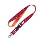 Fivela removível Lanyard WinCraft NCAA Virginia Tech Hokies