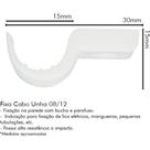 Fixa Cabo Unha 08X12 Pq C/100 Sfor