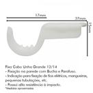 Fixa Cabo Unha 12X14 Md C/100 Sfor