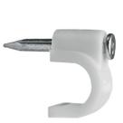 Fixa Fio Miguelao P/ Cabo Coaxial 6mm Com Prego 20 Unidades