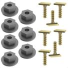 Fixação Para-Lama GM Omega 1993-1998 14pcs AUTOLUC