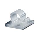 Fixador Adesivo em Plástico PA66 6mm Transparente Hellermann Tyton - RA6 (Embalagem com 100 Peças)