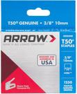 Fixador de Grampos Arrow 50624SPTP T50 3/8" (9mm) - 1250 Unidades