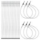Fixador de plástico Hang Tag Snap HDST-HOME 2000 unidades (5 polegadas)